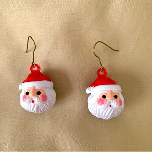 Whimsical Jingle Santa Earrings